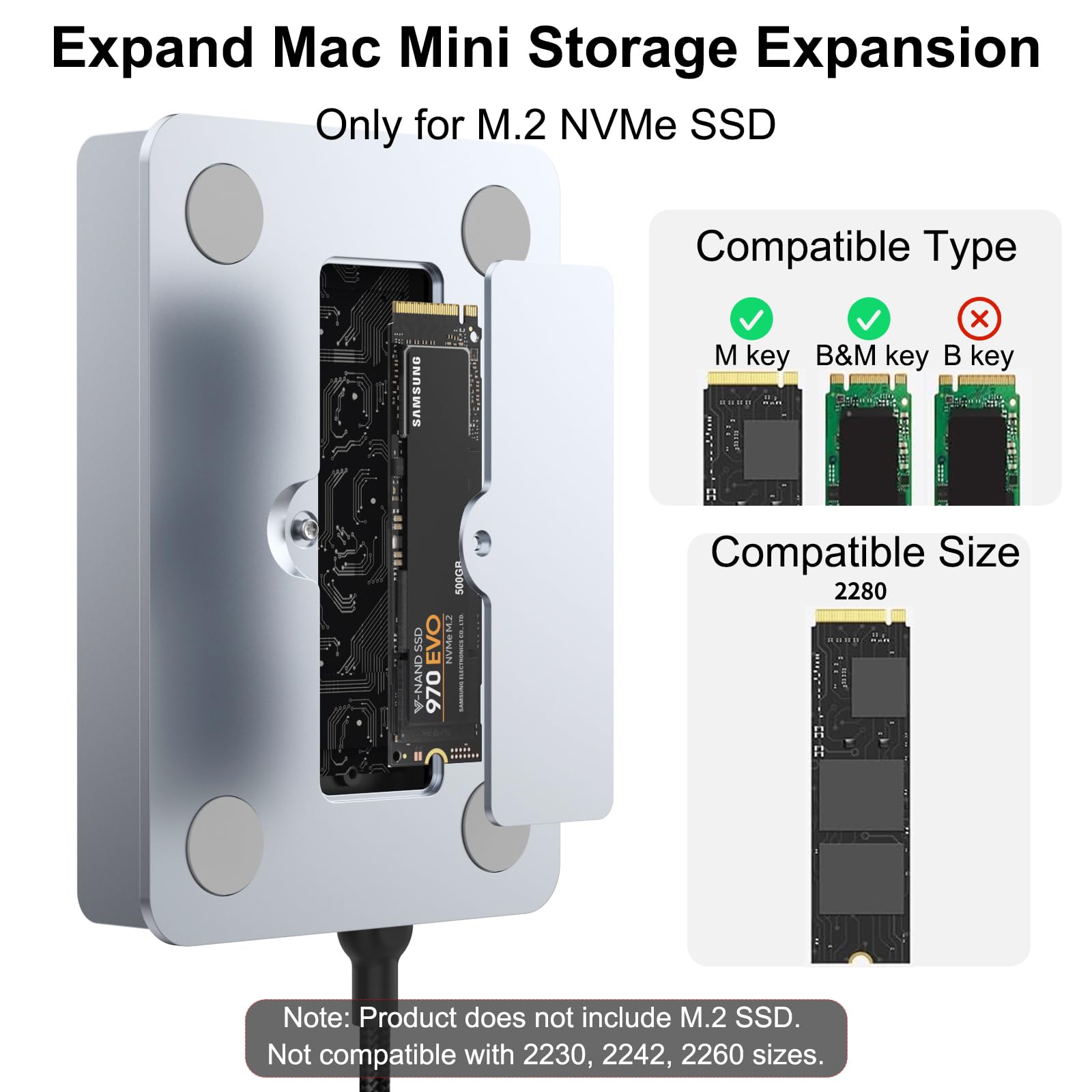 Amazon | THANDBLE Mac mini M4 ドック&スタンド 4K60Hz HDMIと